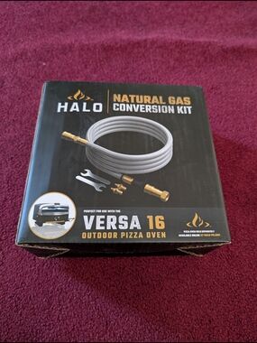 HALO Versa 16 Natural Gas Conversion Kit - Black with Gold Accents New 🆕